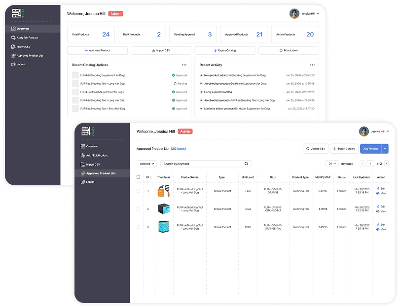 FUR4 Catalog Dashboard